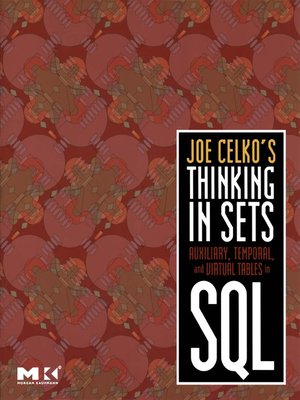 cover image of Joe Celko's Thinking in Sets